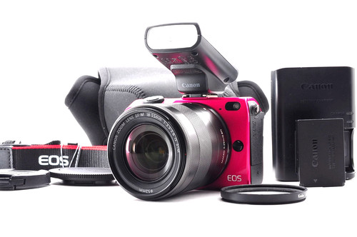 Canon eos pink mirrorless - canon,